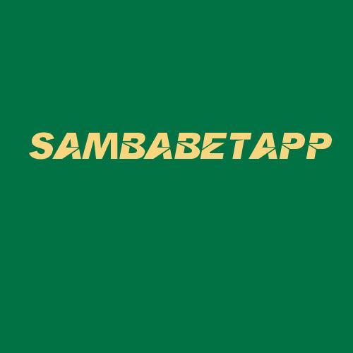 Logo da SAMBABETAPP