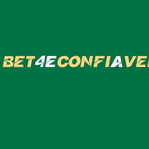 Logo da BET4éCONFIáVEL