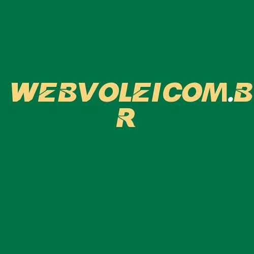 Logo da WEBVOLEICOM.BR